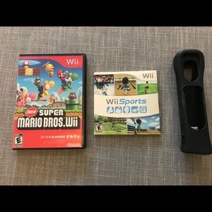 Wii Controller Case, Wii Sports, Super Mario Bros